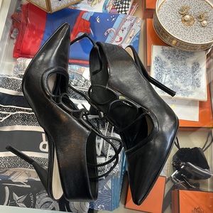 Phillip Lim leather strappy heels - 37